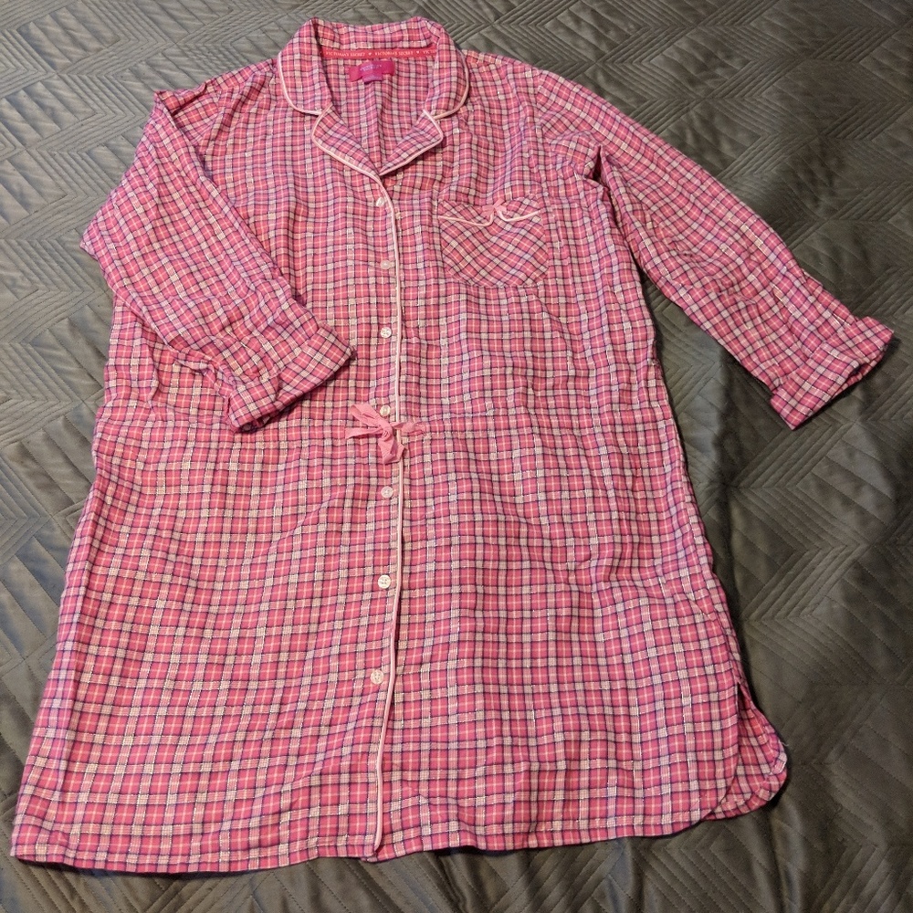Plaid Robe/Cover Up